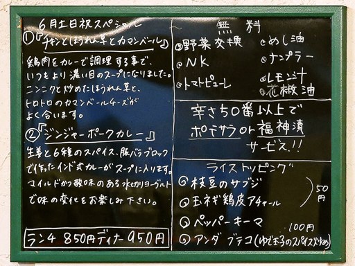 カレー魂 デストロイヤー 北14条「チキンカレー」 画像4