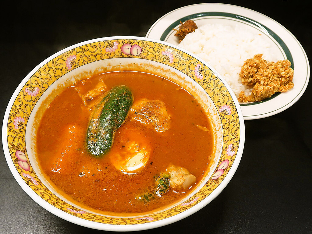 カレー魂 デストロイヤー 北14条「チキンカレー」