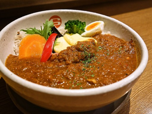カレーショップ エス (CURRY SHOP S)「タンドリーチキンと野菜のカレー(パキスタンルウ)」 画像3