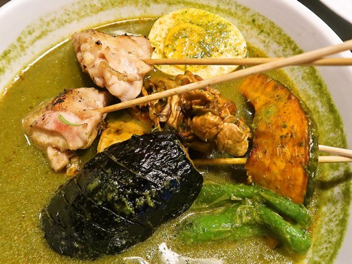 soup curry Suage4 (すあげ4)「パリパリ知床鶏と野菜カレー」 画像12