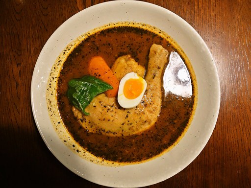 札幌らっきょ (本店)「知床鶏スープカレー」 画像1