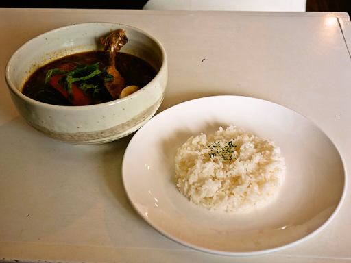 北カフェ sweets & soup curry (中央区・西線9条そばに移転OPEN)「スープカレー チキン」 画像8