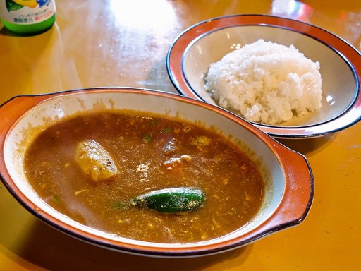 カレー魂 デストロイヤー 西18丁目「ナンコツ・キーマカレー」 画像2