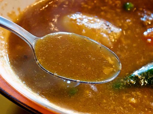 カレー魂 デストロイヤー 西18丁目「ナンコツ・キーマカレー」 画像4