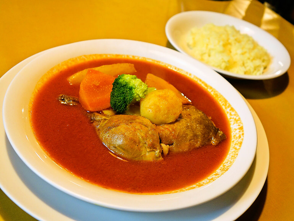 こうひいはうす「チキンカレー」