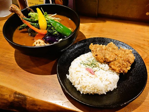 Rojiura Curry SAMURAI. (路地裏カリィ侍.) さくら店「チキンと野菜」 画像4