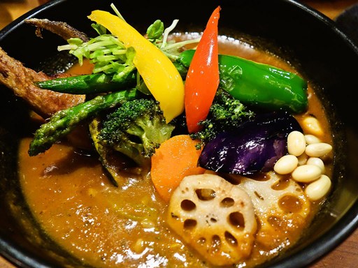 Rojiura Curry SAMURAI. (路地裏カリィ侍.) さくら店「チキンと野菜」 画像7