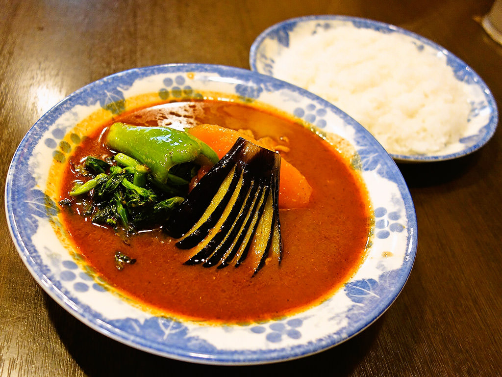 スープカリー 木多郎 澄川本店「チキン野菜」