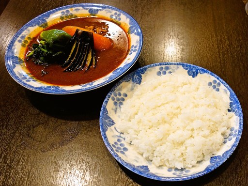 スープカリー 木多郎 澄川本店「チキン野菜」 画像3