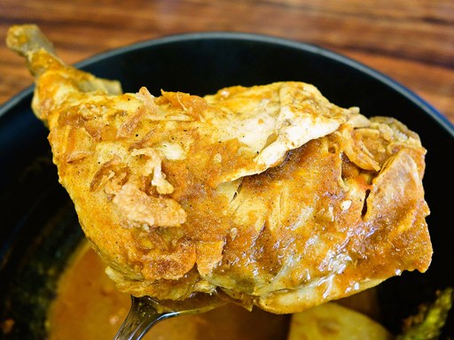 スープ咖喱＆カレーラーメン 天馬 札幌厚別店「骨付チキンとたっぷり野菜のスープカレー」 画像8