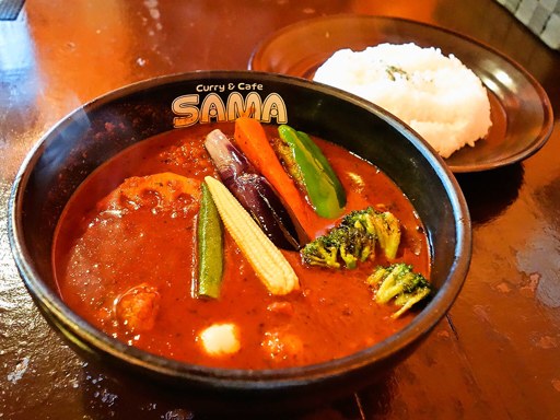 Curry&Cafe SAMA 北海道神宮前店(宮の森店)「ハンバーグ野菜カリー」 画像5