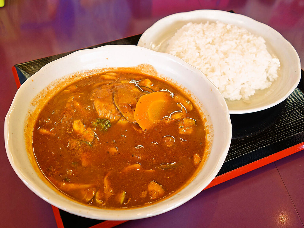 札幌カリーぱお「ハーフチキンと野菜(ランチカレー)」