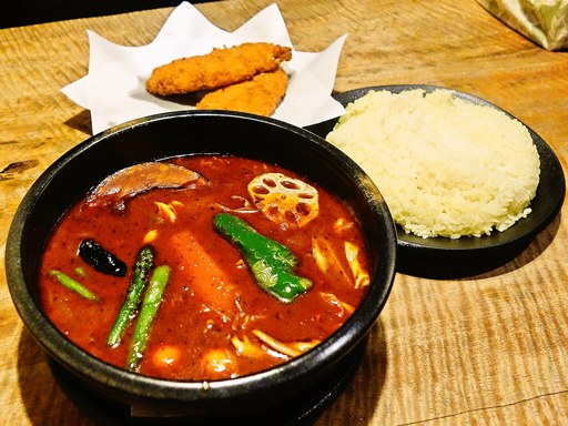 Asian Bar RAMAI(ラマイ) 札幌中央店「スープカレー フィッシュフライ」 画像5