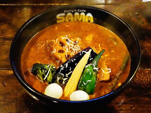 Curry&Cafe SAMA 北大前店「ポーク野菜カリー」 画像3