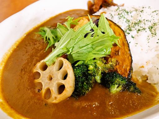 カリーショップ RINGS リングス (2017/03末で閉店)「野菜カレー」 画像4