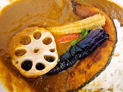 カリーショップ RINGS リングス (2017/03末で閉店)「野菜カレー」 画像5