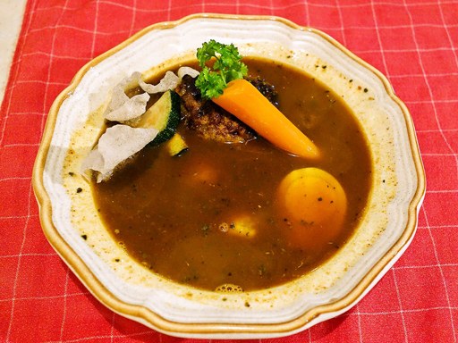 カレーハウス GARI「ハンバーグスープカリー」 画像5