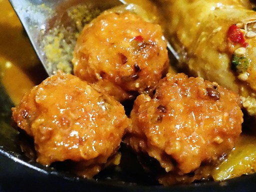 インドネシアン スールカリー バグース (11/9で閉店)「自家製鶏団子とモチ餅揚げ出し豆腐のスープカレー」 画像16