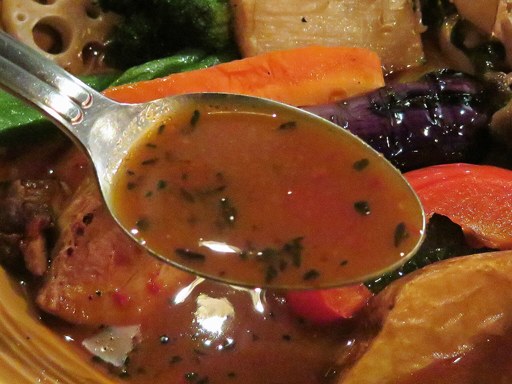 カレー&ごはんカフェ 【ouchi】 (おうち)「豚角煮と16種の野菜スープカレー」 画像7