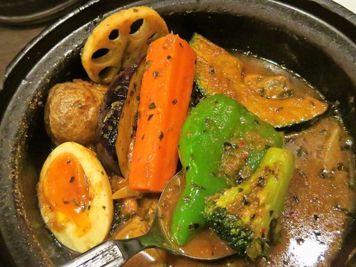 SOUP CURRY ばぐばぐ すすきの本店「チキンベジタブルカリー」 画像14