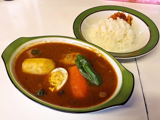カレー魂 デストロイヤー 西18丁目「チキンカレー」 画像5