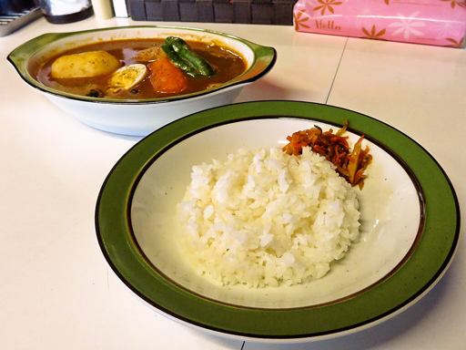 カレー魂 デストロイヤー 西18丁目「チキンカレー」 画像6