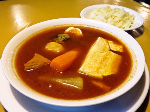 こうひいはうす「寄せ豆腐カレー」 画像2