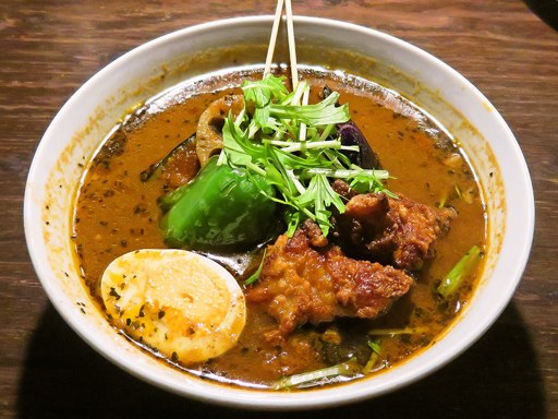 soup curry & dining Suage＋(すあげプラス) 本店「北海道 厚真産 鶏唐あげカレー」 画像5