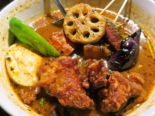 soup curry & dining Suage＋(すあげプラス) 本店「北海道 厚真産 鶏唐あげカレー」 画像10