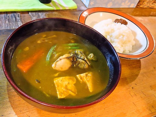 村上カレー店 プルプル「かきの青汁カレー」 画像7