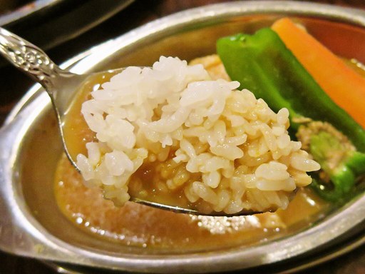 DELHI カレー料理専門店 デリー「チキンスープ・鶏肉 ＆ カシミールカレー・野菜」 画像12