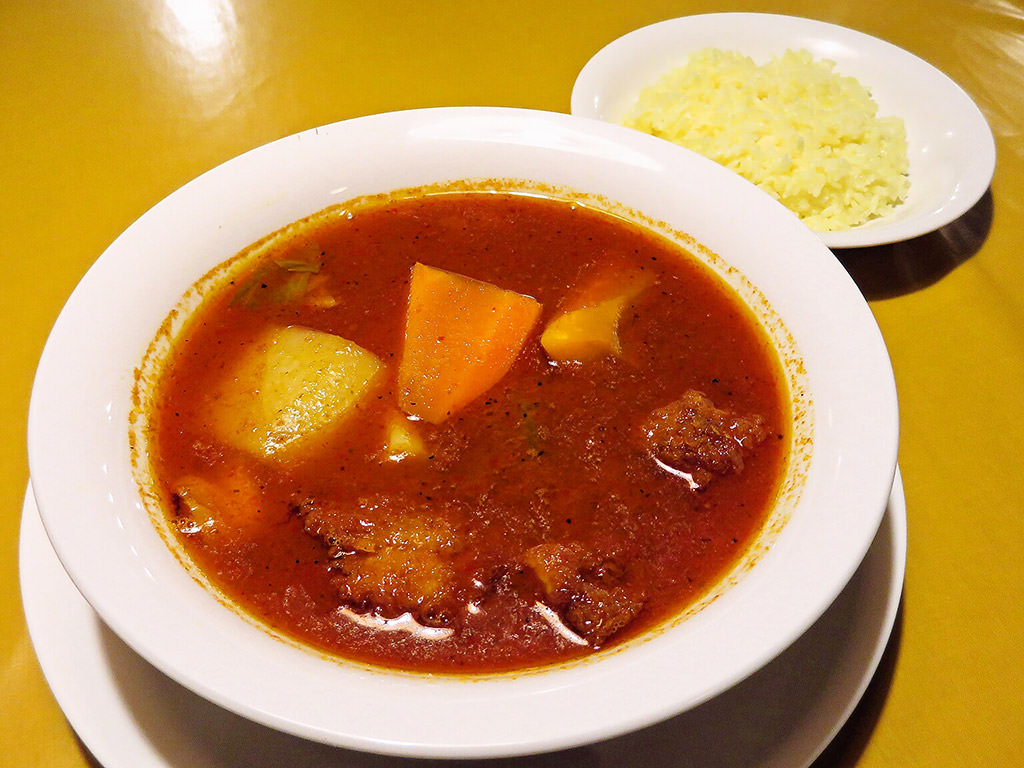 こうひいはうす「チキンカツカレー」