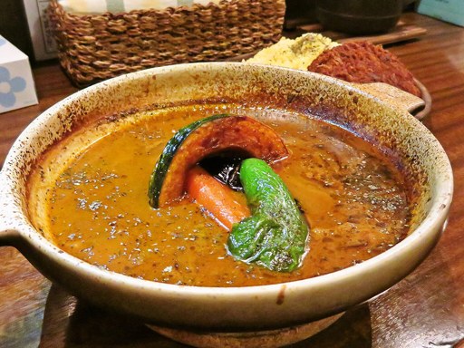 curry kitchen SPICE POT! スパイスポット「ジャンボメンチカツ＆野菜のカレー」 画像8