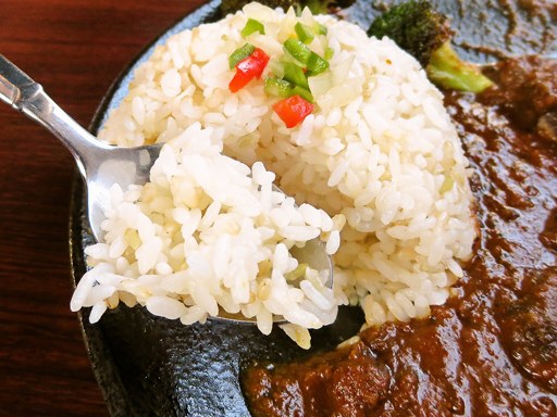 Rojiura Curry SAMURAI. (路地裏カリィ侍.) 厚別店「赤ワイン仕立てのラムカレー」 画像8