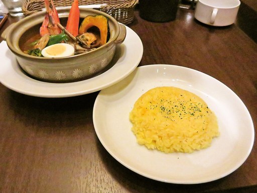 札幌スープカレー 傾奇 KABUKI (帯広に移転済)「シーフード＆野菜」 画像5