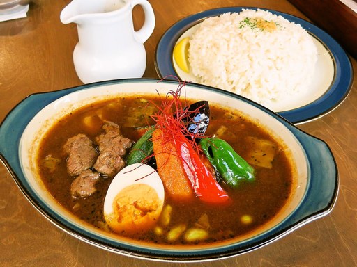 BAR CAFE SOUPCURRY ZORA「炙りラムのカレー」 画像9