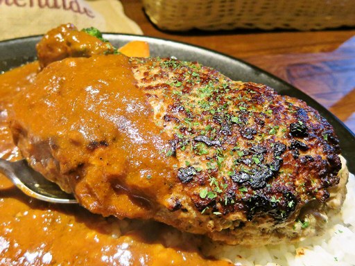 エイトカリー E-itou Curry「ジャンボハンバーグカレー」 画像10