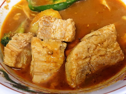 カレー魂 デストロイヤー 西18丁目「ネギ豚カレー」 画像12