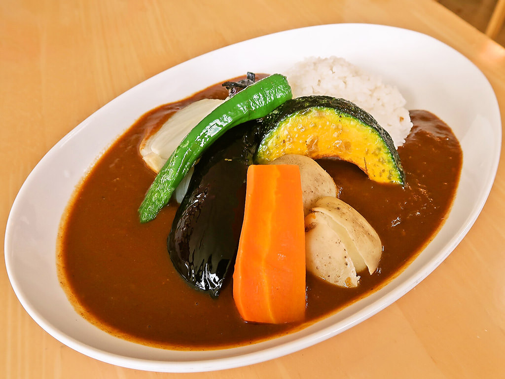 ファームレストラン あぜ道 より道「やさいカレー」