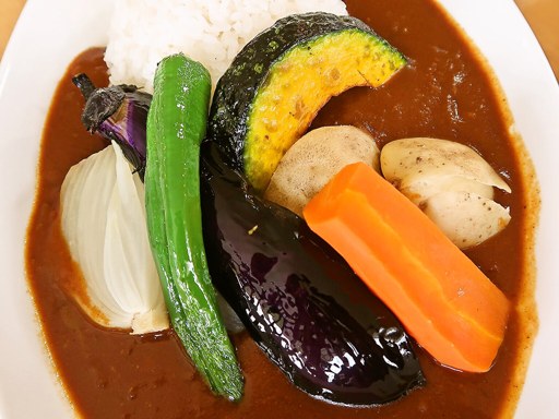 ファームレストラン あぜ道 より道「やさいカレー」 画像9