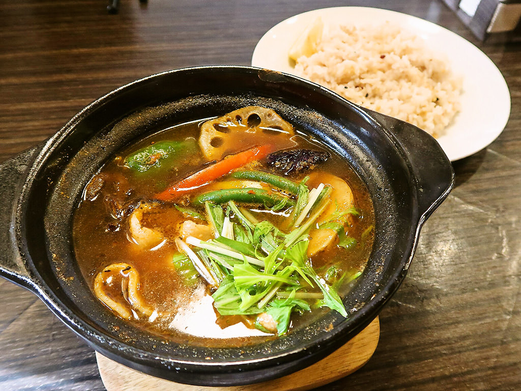 Curry Shop ALLEGLA(アレグラ)「スープカレー 豚しゃぶ」