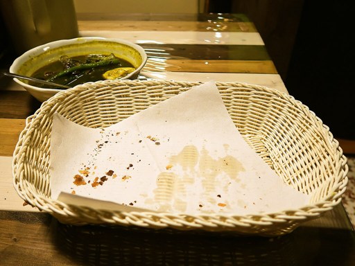 アジアン食堂 SURYA スーリヤ (野幌店)「サグマトングリーンスープカレー」 画像8