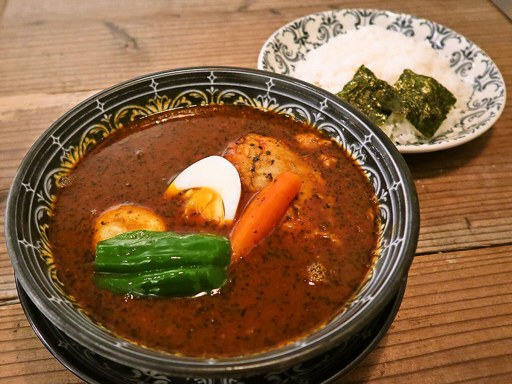 札幌らっきょ エスタ店「チキンスープカレー」 画像5