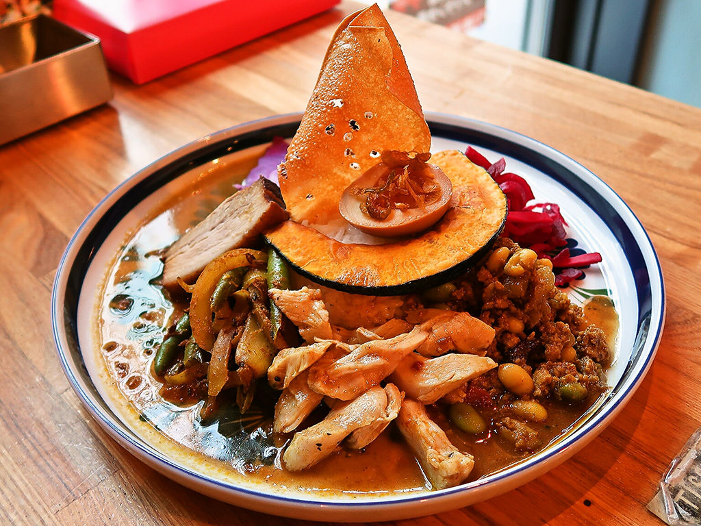 カレー&ごはんカフェ 【ouchi】 (おうち)「ouchiのスリランカ風カレー」