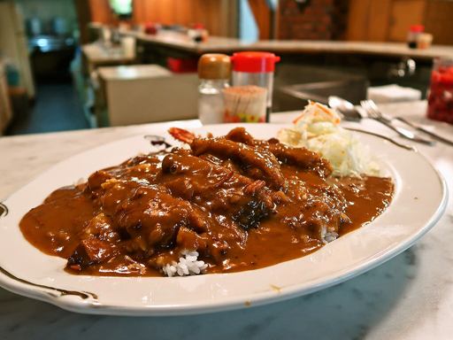 カレー専門店 印度 北2条店「ハンバーグカレー」 画像7