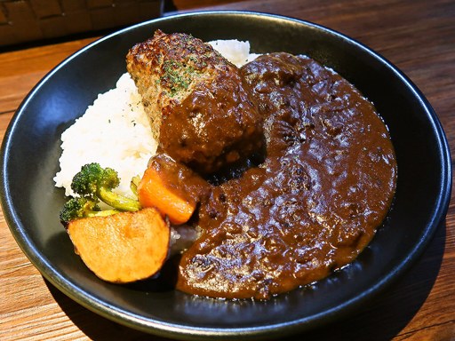 エイトカリー E-itou Curry「手仕込みハンバーグカレー」 画像11