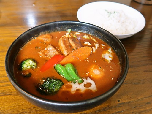 西屯田通りスープカレー本舗「豚の角煮」 画像9