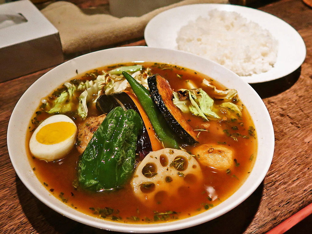 SoupCurry ATMAN (スープカリィ アートマン)「チキンカリィ 8野菜」