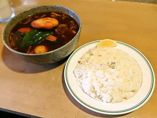 スープカリィの店 ショルバー「日替わりランチ チキン＋いももち」 画像10