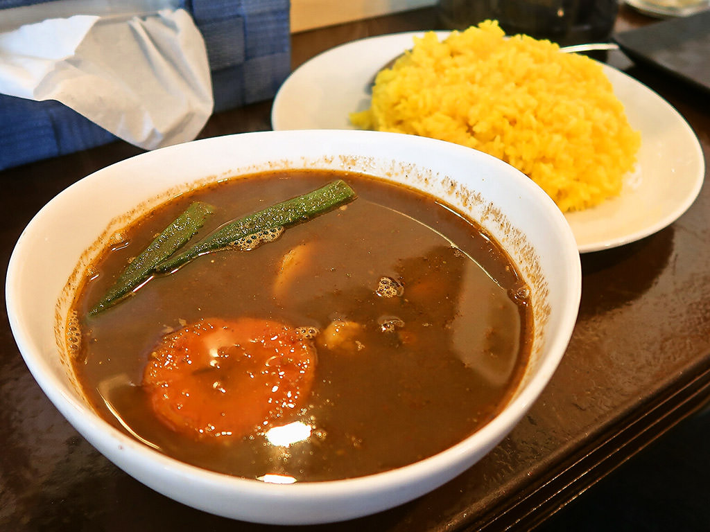 カレー屋テラコッタ「牡蠣スープカレー」